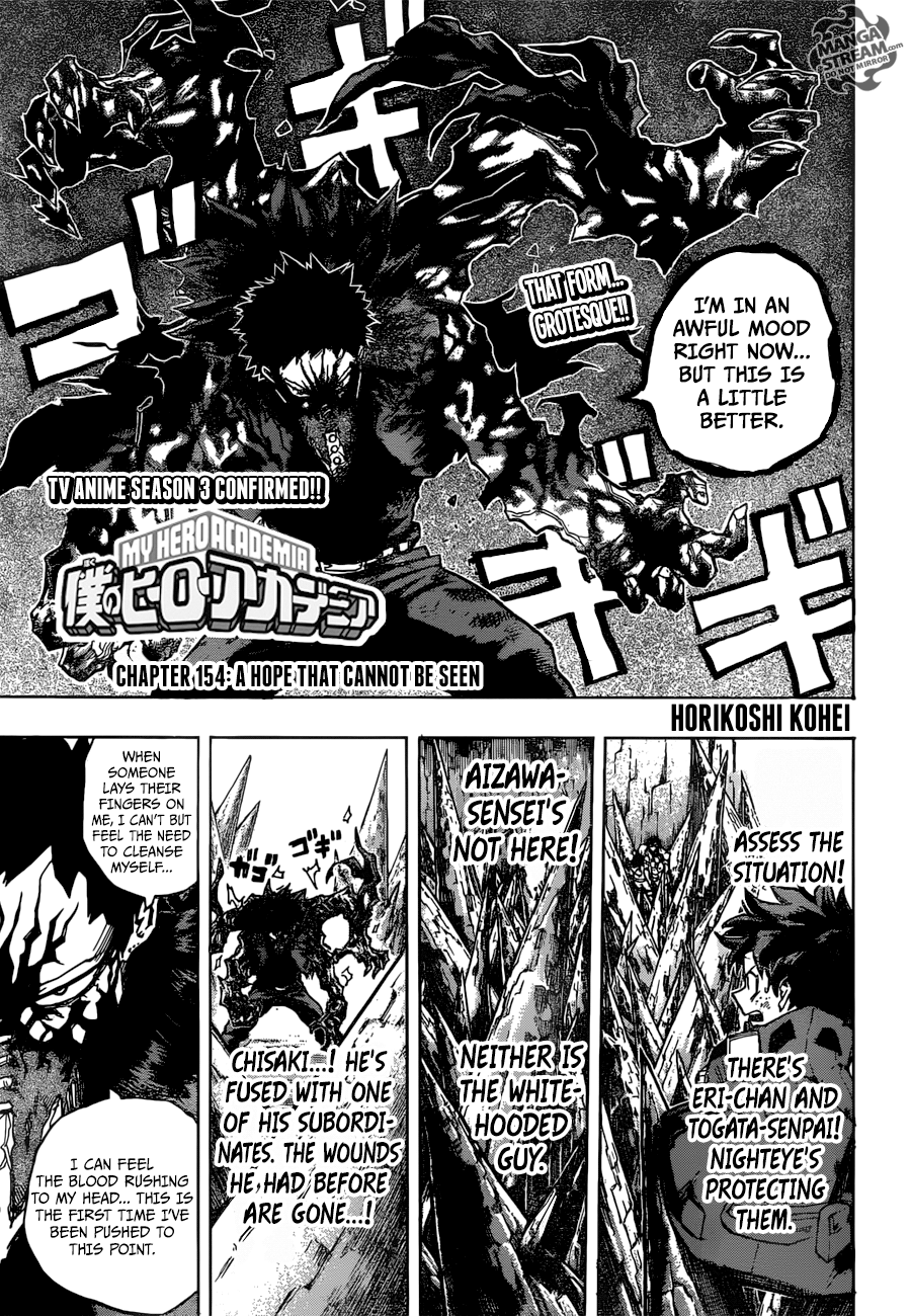 Boku no Hero Academia Chapter 154 1